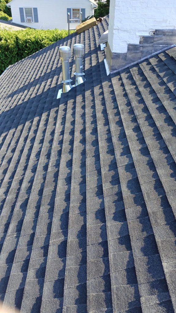 partial roof replacement project in Madison