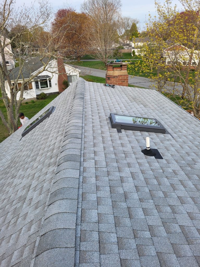 installed GAF roofing system