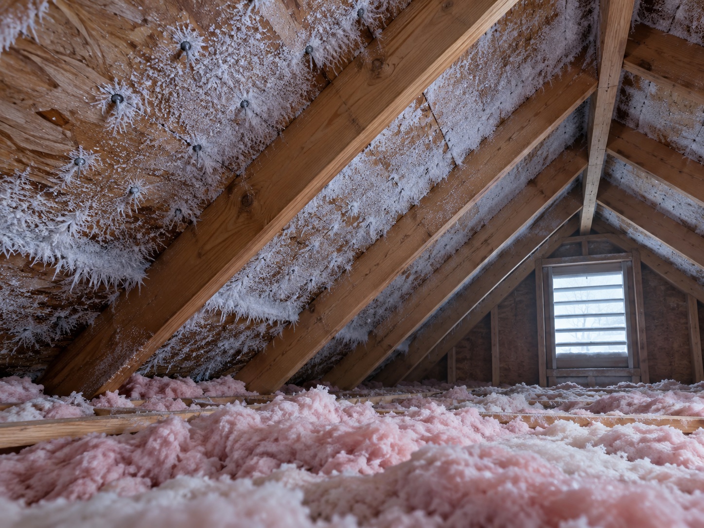 Frost in Your Attic? Why the Roof Deck Freezes and What It Means